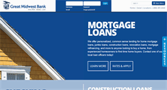 Desktop Screenshot of greatmidwestbank.com